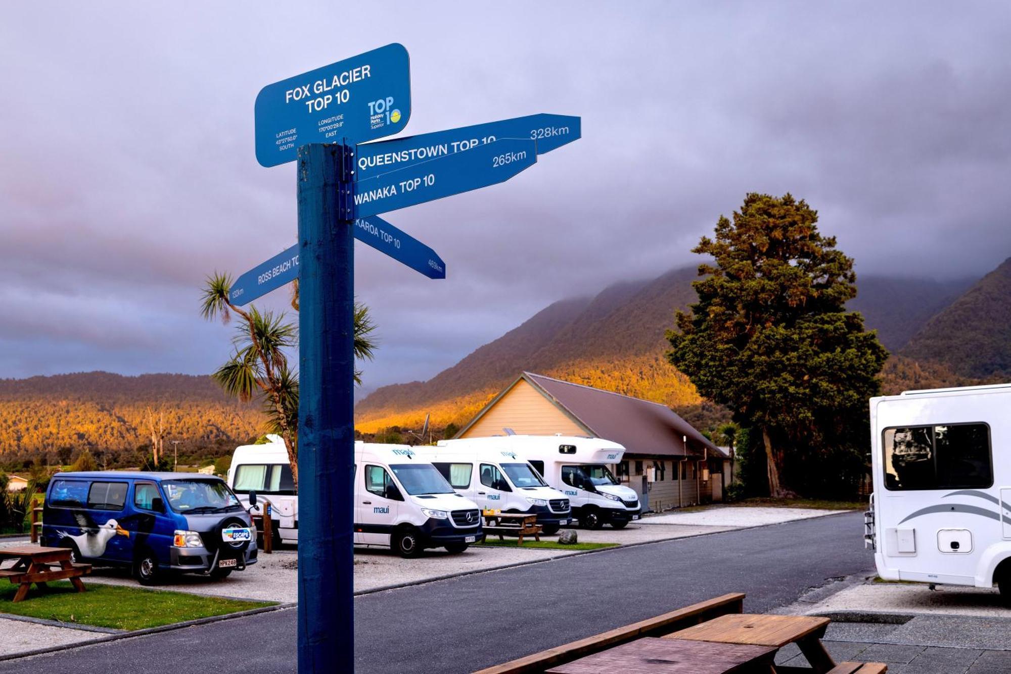 Fox Glacier Top 10 Holiday Park & Motels Kültér fotó